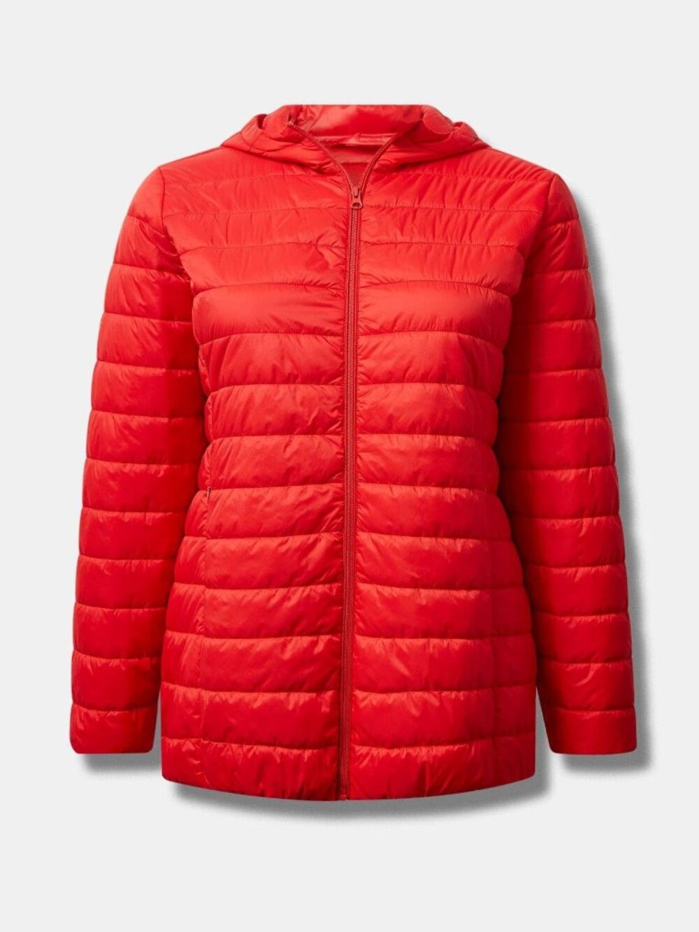 Torrid Packable Puffer Vest • Fiery Red • Size 2